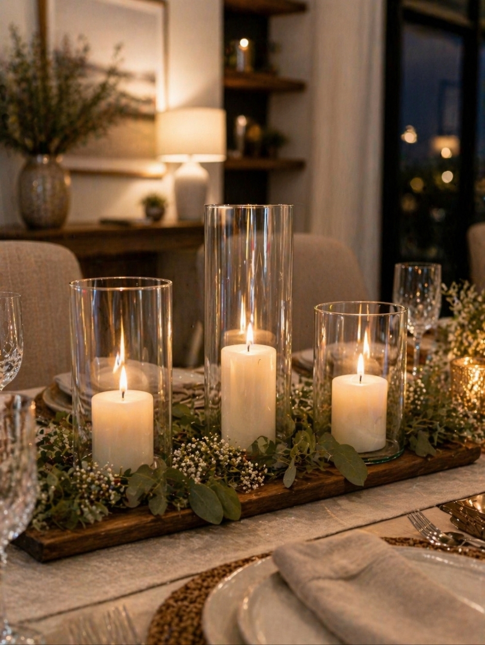Elegant Piller Candle Holders